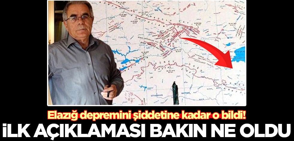 Profesör Doktor Feyzi Bingöl, Elazığ depremini şiddetine kadar bildi! İlk açıklaması bakın ne oldu