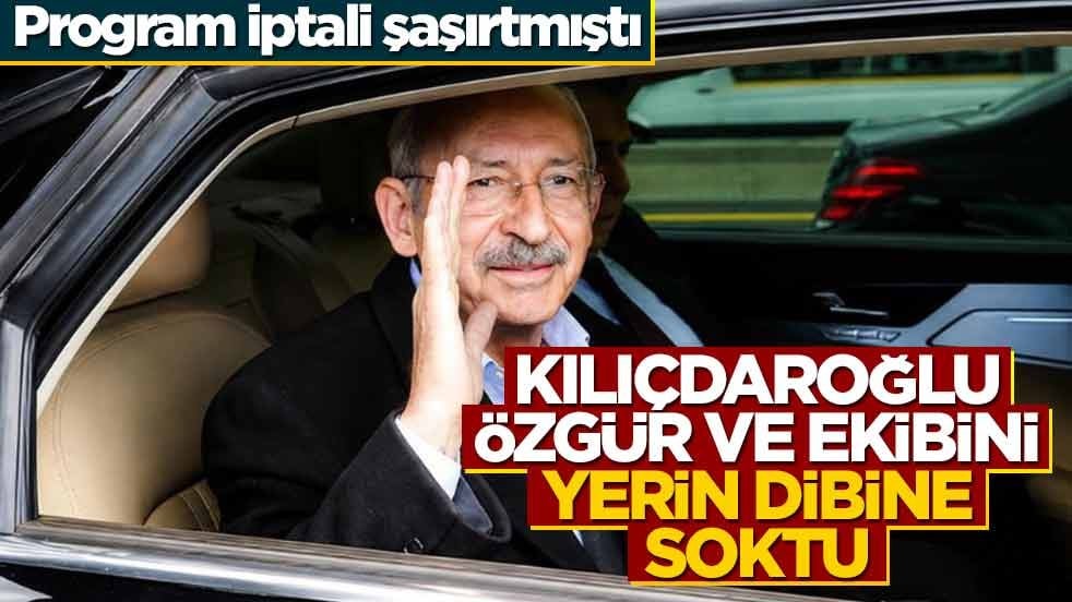 Program iptali şaşırtmıştı... Kılıçdaroğlu'ndan açıklama geldi!