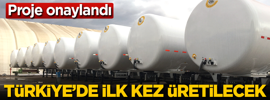 Proje onaylandı! Türkiye'de ilk kez üretilecek