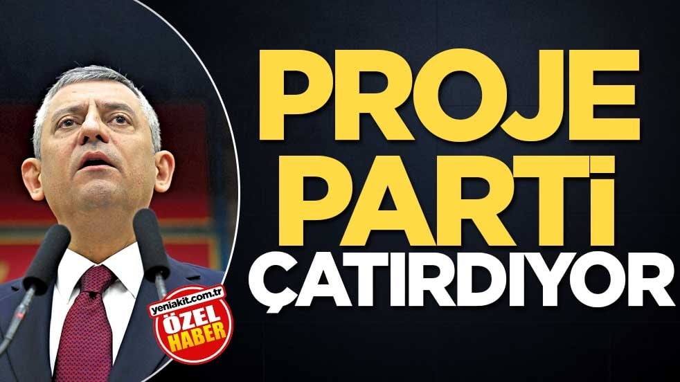 Proje parti çatırdıyor