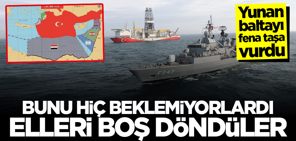 Provokasyon peşinde koşan Yunanistan'a büyük şok! Elleri boş döndüler