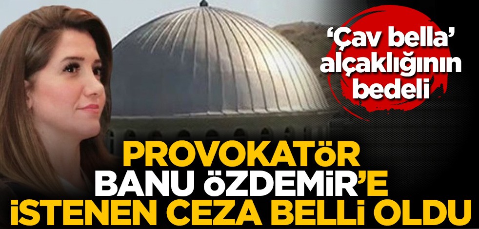Provokatör Banu Özdemir'e istenen ceza belli oldu