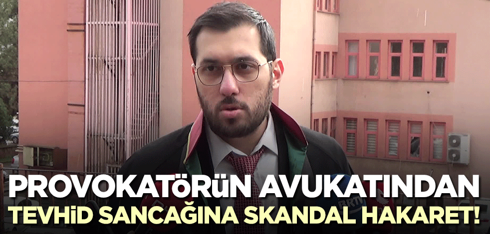Provokatör Ege Akersoy'un avukatından Tevhid sancağına 'terör örgütü' bayrağı hakareti!