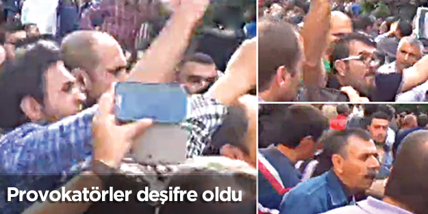 Provokatörler deşifre oldu