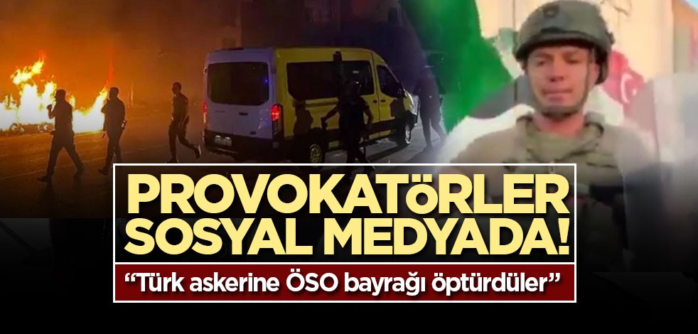 Provokatörler sosyal medyada! Bu sefer Türk askerinin görüntüsünü kullandılar