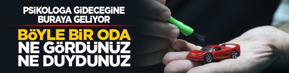 Psikoloğa gideceğine buraya geliyor: Böyle bir oda ne gördünüz ne duydunuz