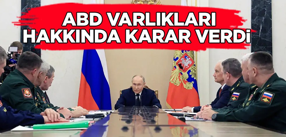  Putin devlet olarak ülkedeki ABD varlıklarının kullanılmasına izin verdi! İşte gündem olan paylaşımı