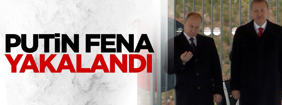 Putin kopya çekerken yakalandı