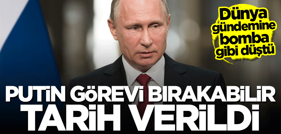 Putin görevi bırakabilir! Tarih verildi