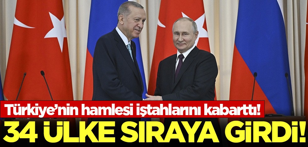 Putin resmen duyurdu: Türkiye'nin hamlesi iştahlarını kabarttı!