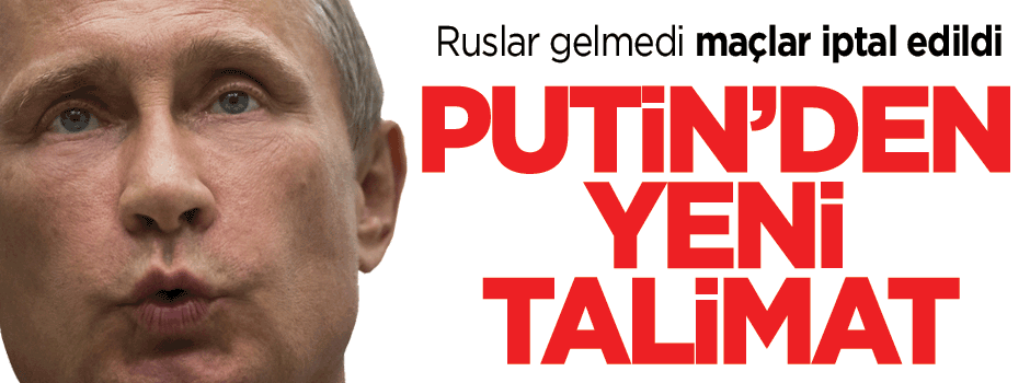 Putin talimat verdi, Rus rakipler gelmedi