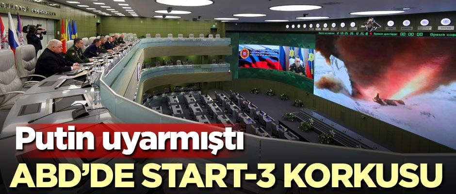 Putin uyarmıştı! ABD'de START-3 korkusu