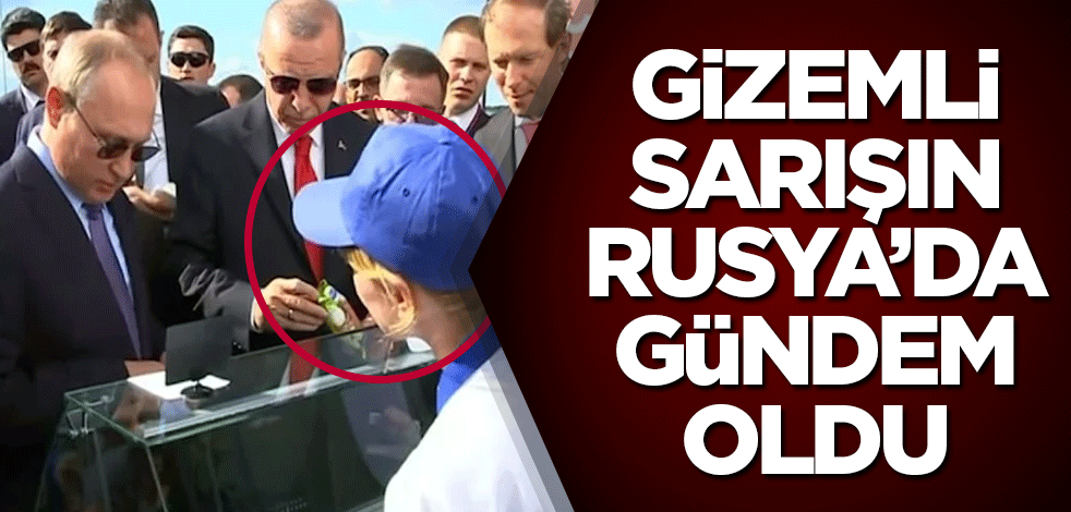 Putin ve Erdoğan'a dondurma veren gizemli sarışın Rusya'da gündem oldu