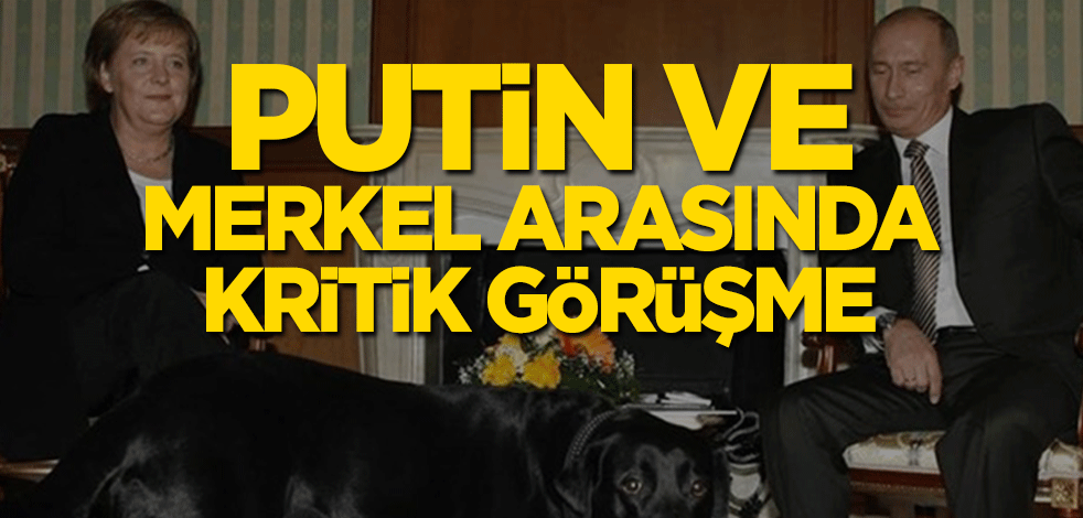 Putin ve Merkel arasında kritik görüşme