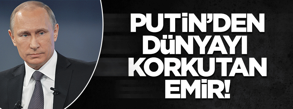 Putin Rusya'da yer altı sığınakları inşaa ediyor