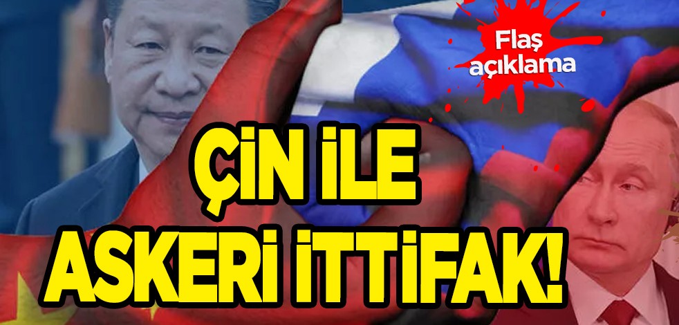 Putin'den dikkat çeken tepki: Rusya Çin ile askeri ittifak oluşturmuyor, şeffaf işbirliği yapıyoruz