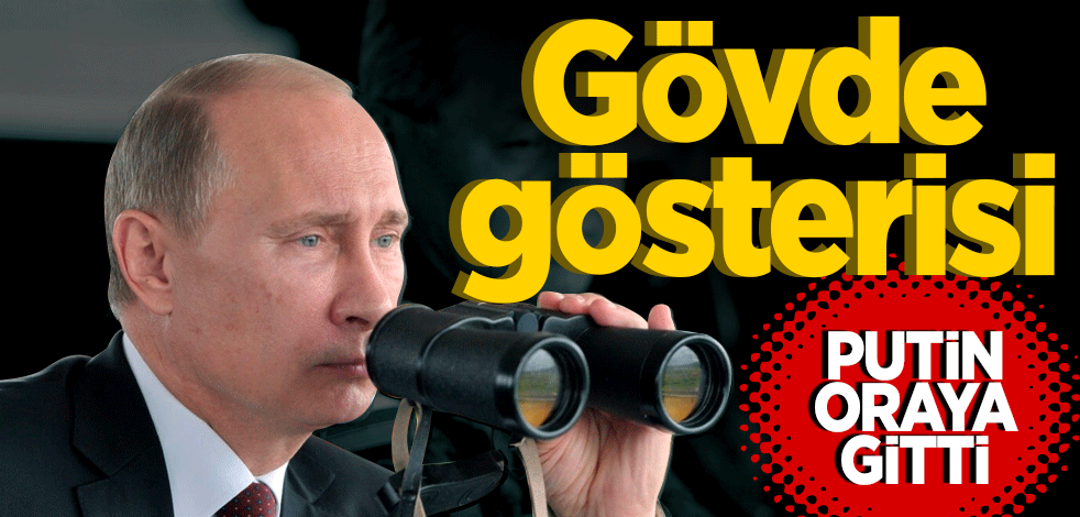 Putin'den gövde gösterisi! Herson ve Luhansk bölgelerine ziyaret gerçekleştirdi