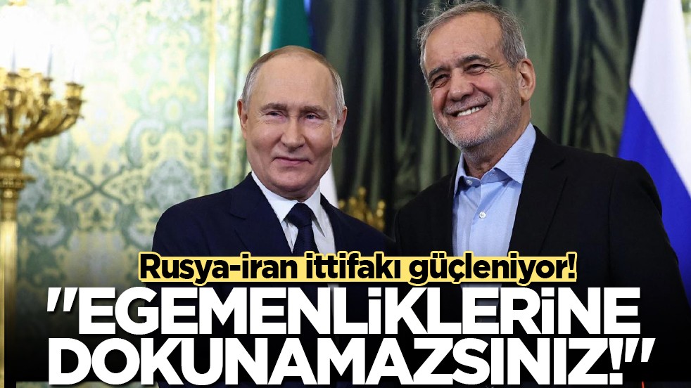 Putin'den İran'a destek mesajı: 
