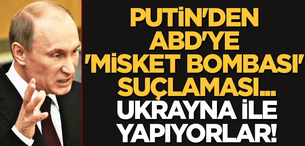 Putin'den kritik bir duyuru geldi: Bunu istisna olarak gören bir ülke var! ABD'ye 'Misket bombası' suçlaması