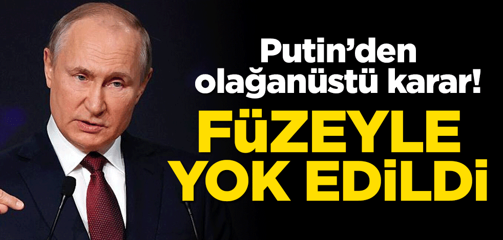 Putin'den olağanüstü toplantı kararı! Rus kontrol noktası tamamen yok edildi