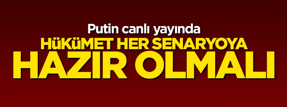 Putin'den yıl sonu basın toplantısı