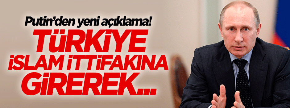 Putin'den yeni bir Türkiye açıklaması daha!