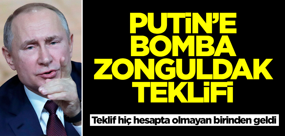 Putin'e bomba Zonguldak teklifi! Teklif hiç hesapta olmayan birinden geldi