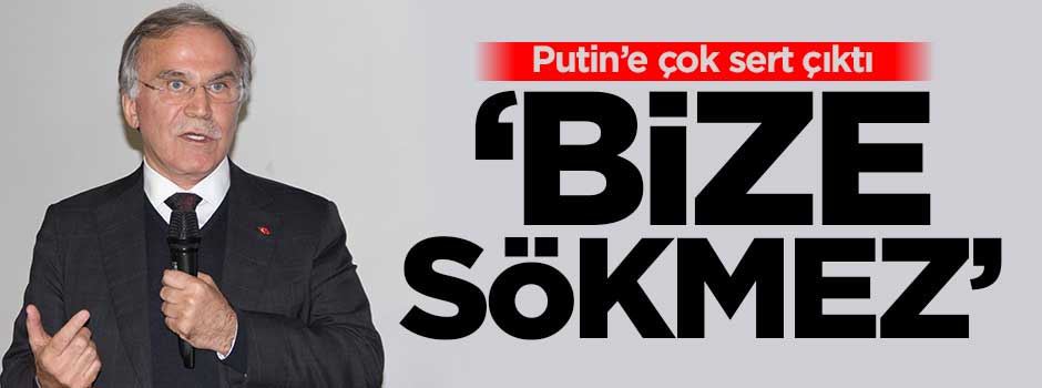Putin'e çok sert cevap: Bize sökmez!