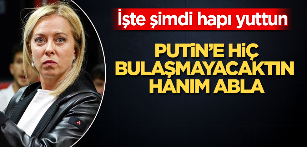 Putin'e hiç bulaşmayacaktın hanım abla! İşte şimdi hapı yuttun