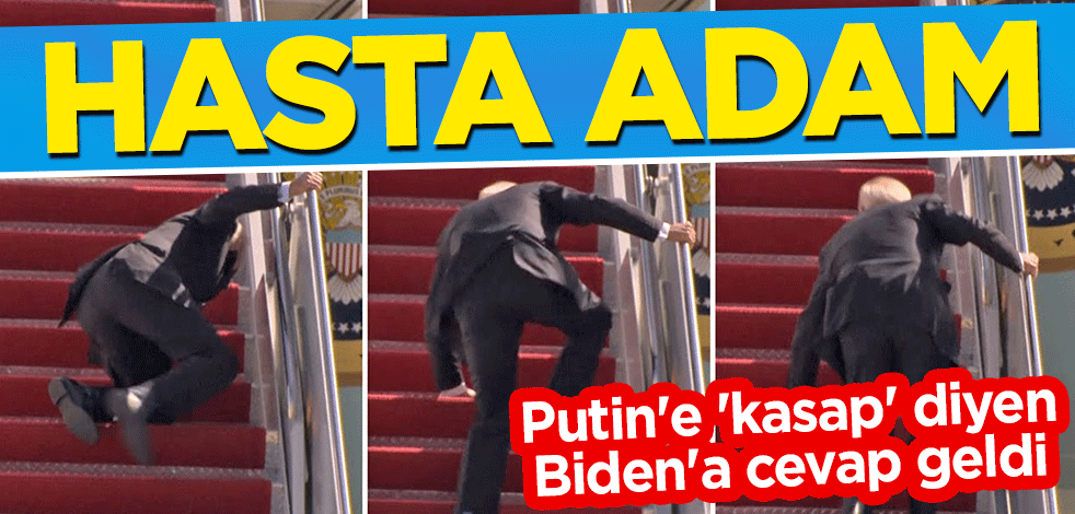 Putin'e 'kasap' diyen Biden'a cevap geldi: Hasta adam