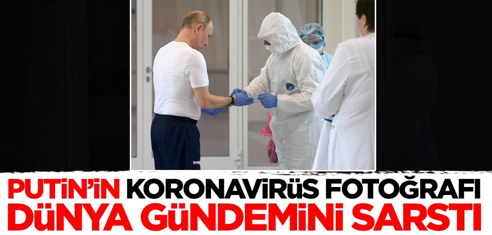 Putin'in koronavirüs fotoğrafı dünya gündemini sarstı! Çok büyük risk aldı