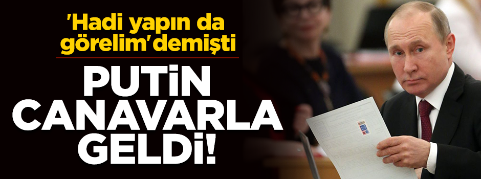 Putin'in özel olarak tasarlanan limuzini