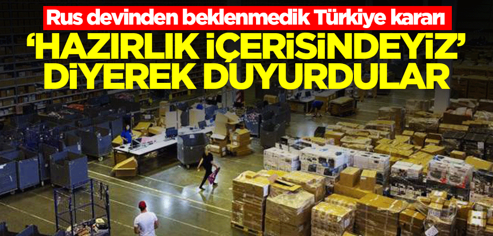Putin'in tehdidi gündem olurken Rus devinden beklenmedik Türkiye kararı! 'Hazırlık içerisindeyiz' diyerek duyurdular