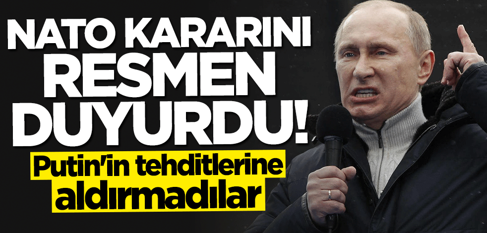 Putin'in tehditlerine aldırmadılar! İsveç NATO kararını duyurdu