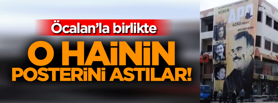 PYD Ankara bombacısını posterini yaptı