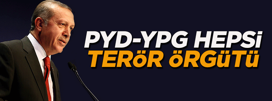 'PYD-YPG hepsi terör örgütü'