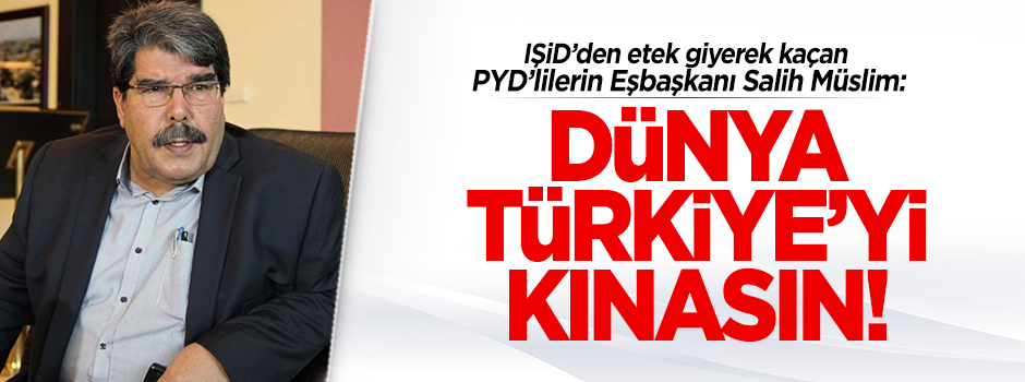 Müslim: Uluslararası güçler Türkiye'ye baskı yapsın