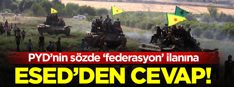 PYD'nin federasyon ilanına Esed'den cevap