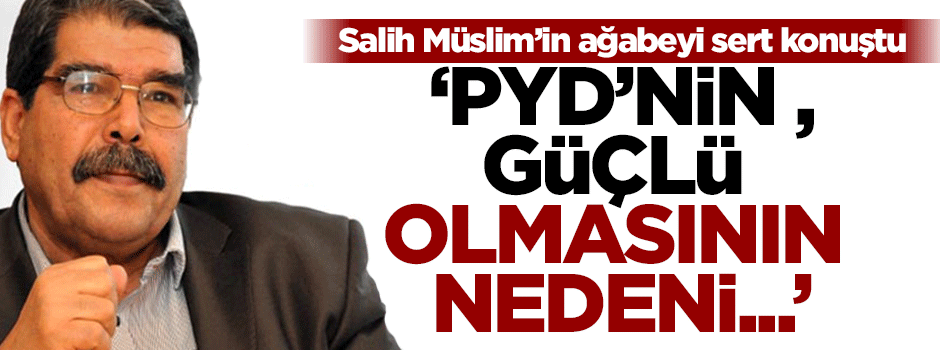 'PYD'nin güçlü olmasının nedeni...'