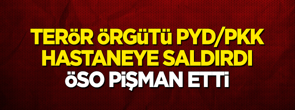 Teröristler Azez'deki hastanelere saldırdı