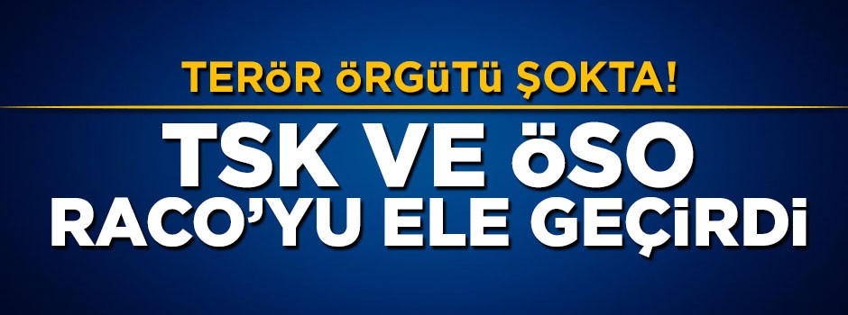 Raco terör örgütü YPG'den alındı