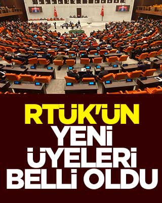 RTÜK'ün yeni üyeleri belli oldu