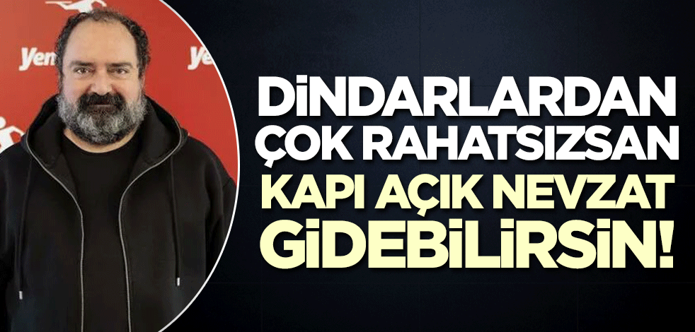 Rahatsızsan kapı açık Nevzat! Yemek Sepeti kurucusundan skandal HÜDA PAR ve Yeniden Refah sözleri