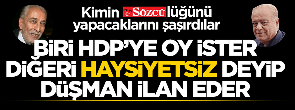 Emin'in parlattığı HDP'ye Rahmi Turan'dan sert eleştiri