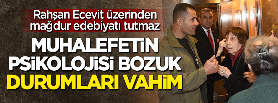 Zekeriya Say: Rahşan Ecevit üzerinden 'mağdur' edebiyatı tutmaz!