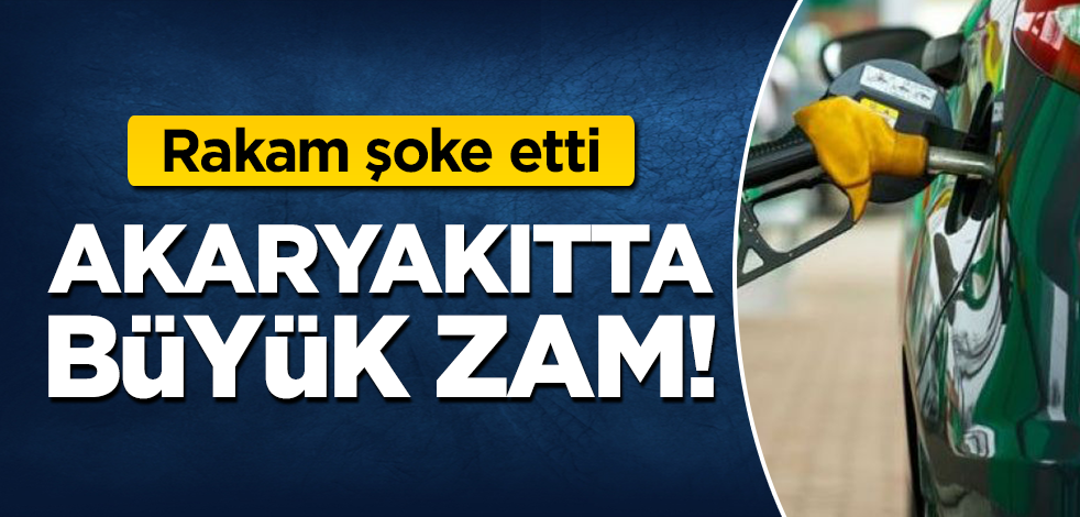 Rakam şoke etti! EPGİS duyurdu: Benzine büyük zam!