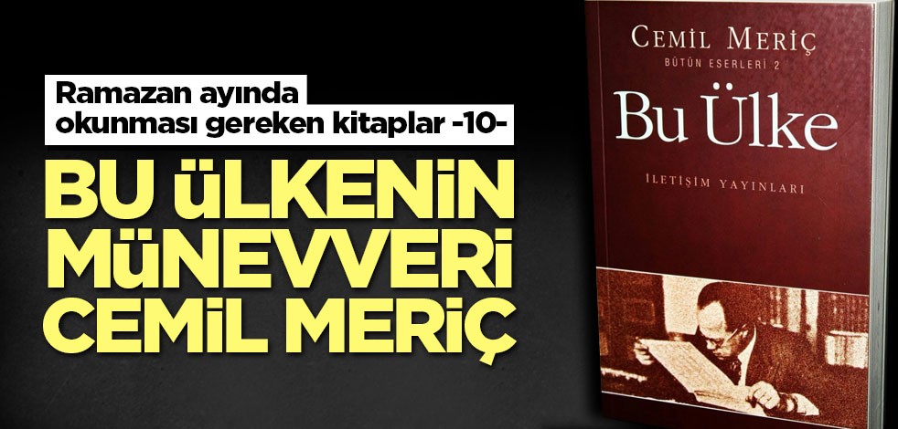 Ramazan ayında okunması gereken kitaplar -10-