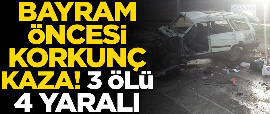 Ramazan Bayramı öncesi korkunç kaza! Çok sayıda ölü ve yaralı var