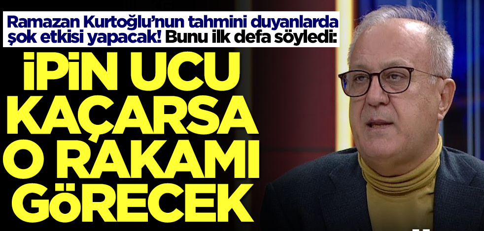 Ramazan Kurtoğlu'ndan altın için daha önce hiç söylenmemiş tahmin! Duyan herkeste şok etkisi yapacak