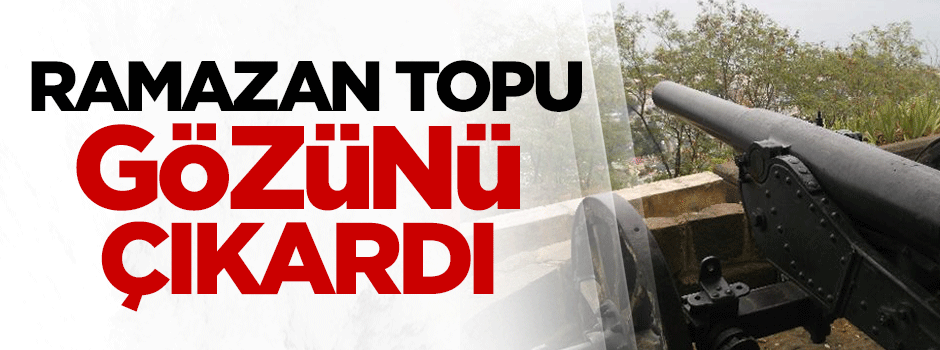 Ramazan topu gözünü çıkardı